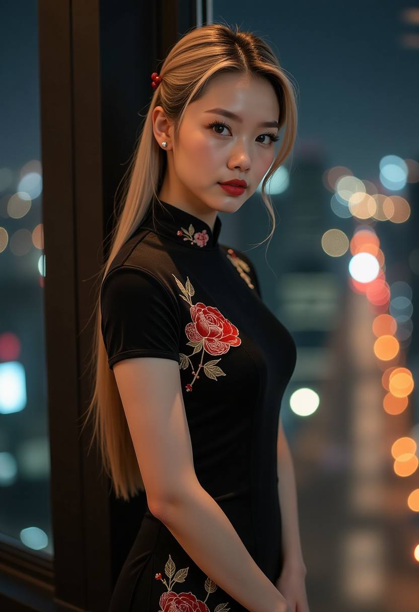 游轮派对中人物交谈的场景